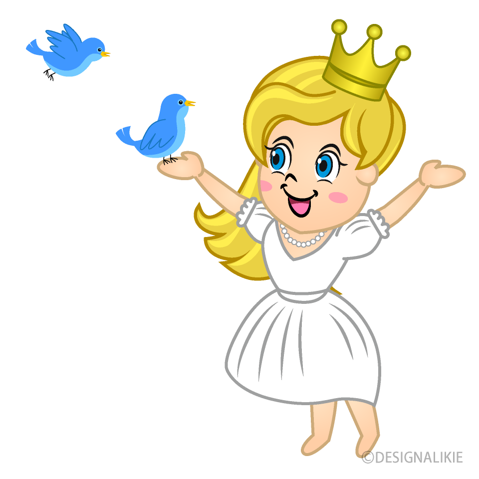 Princesa con Pájaros