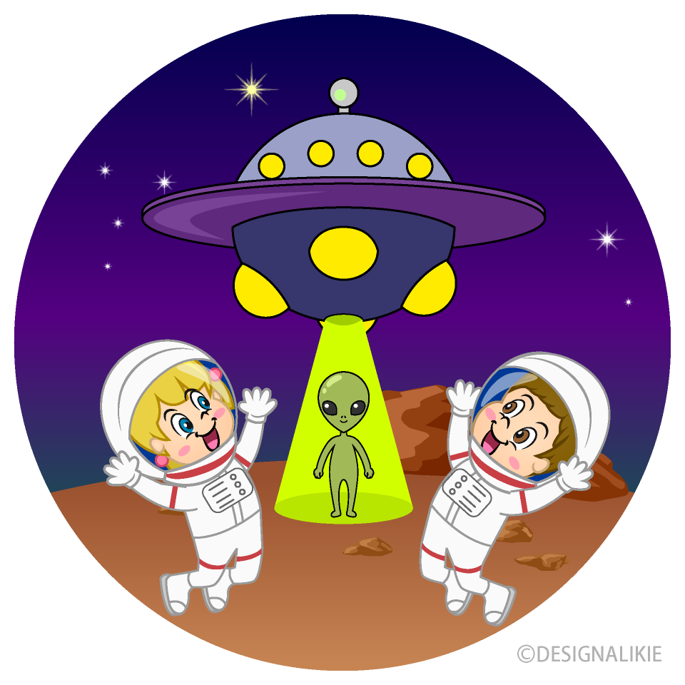 Extraterrestre en Marte