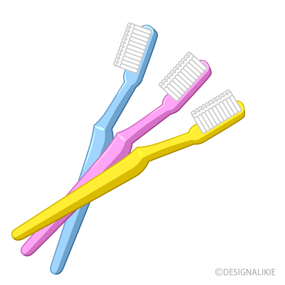 Three Toothbrushes