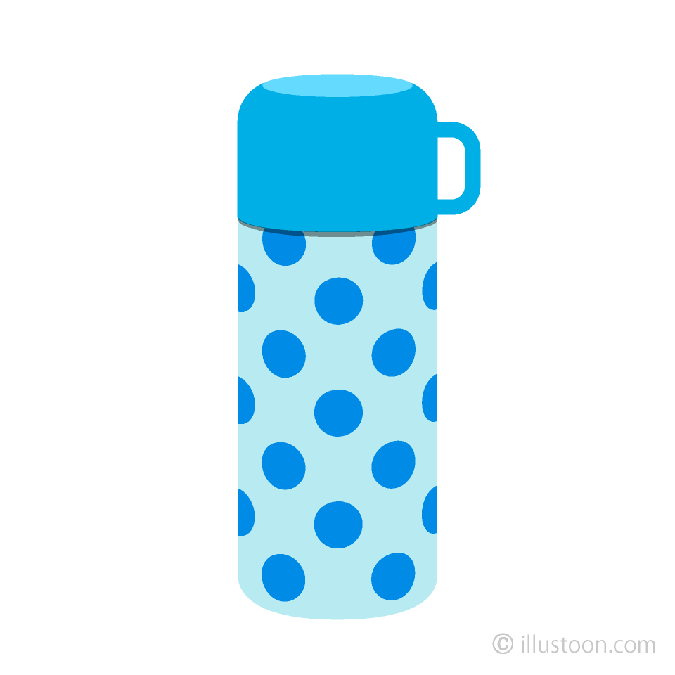 Dot Pattern Water Bottle