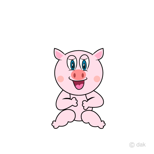 Laughing Pig