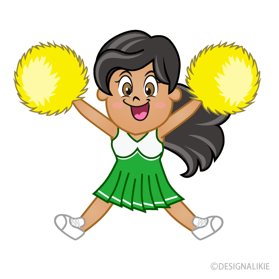 Green Cheerleader Amazing