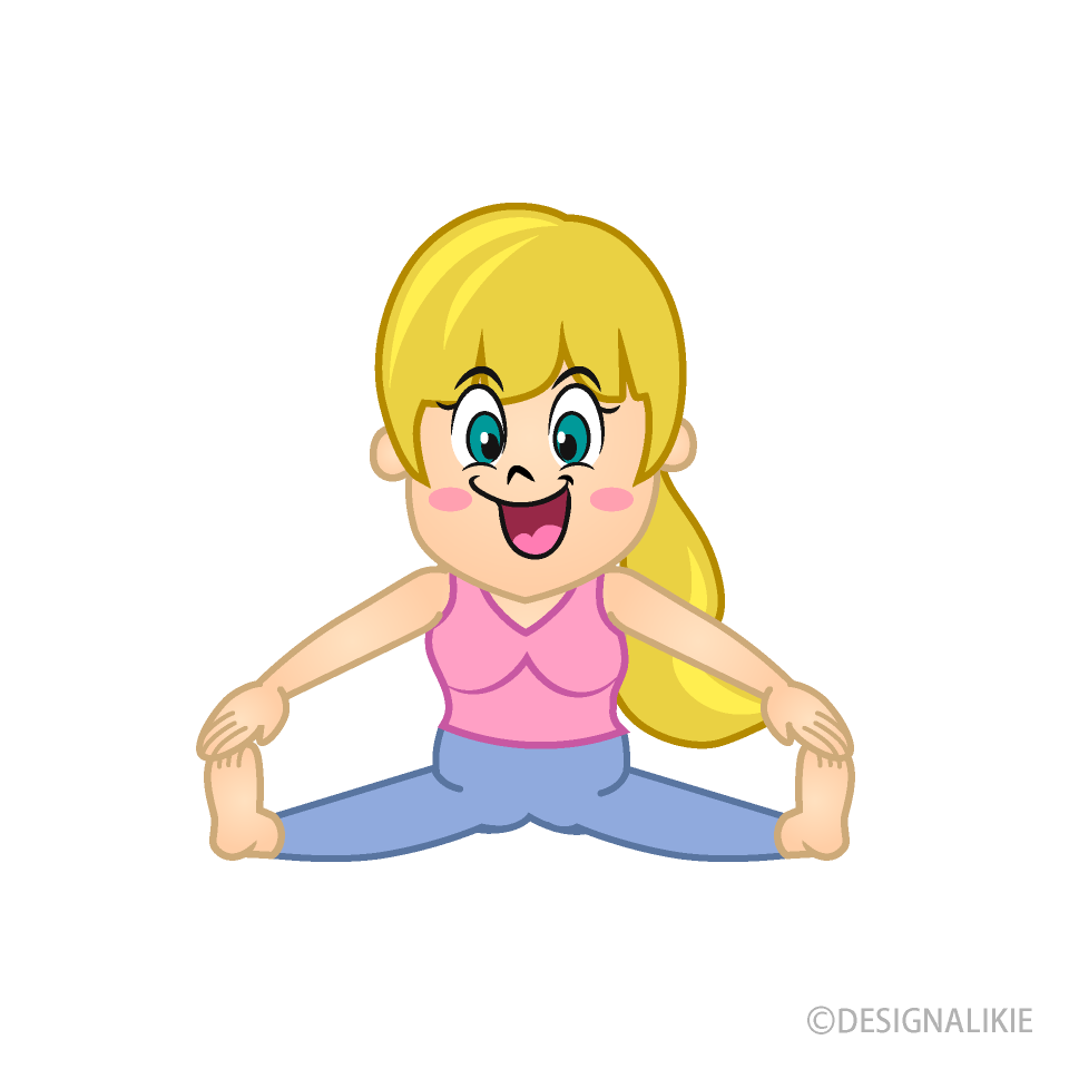 Pose de Yoga Extendiendo las Piernas