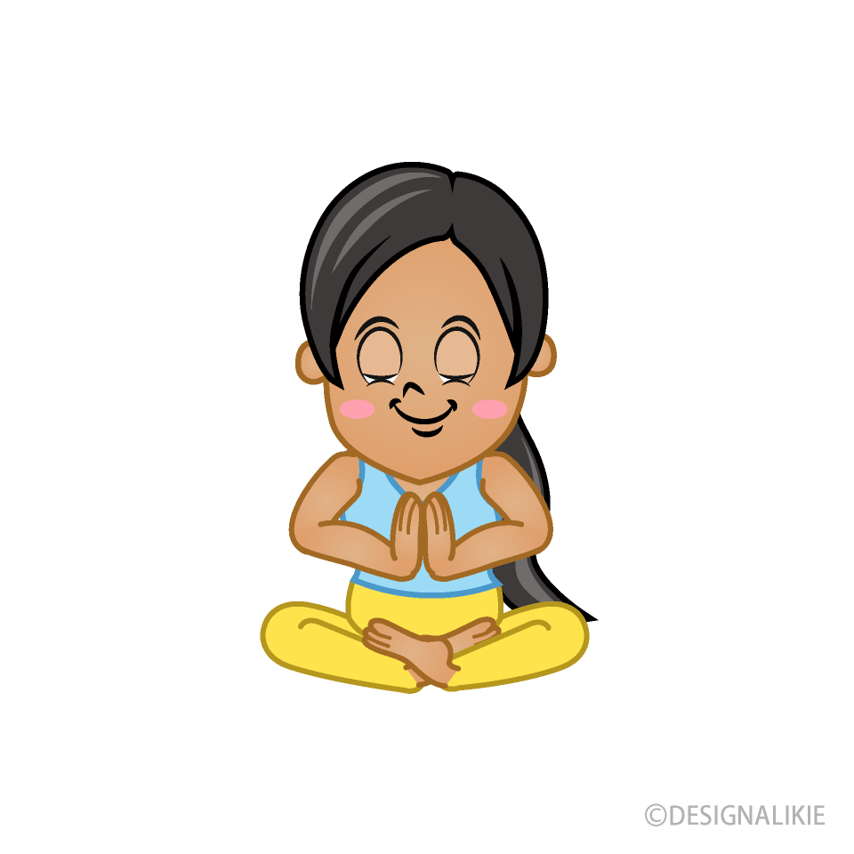 Yoga Asiática Orando