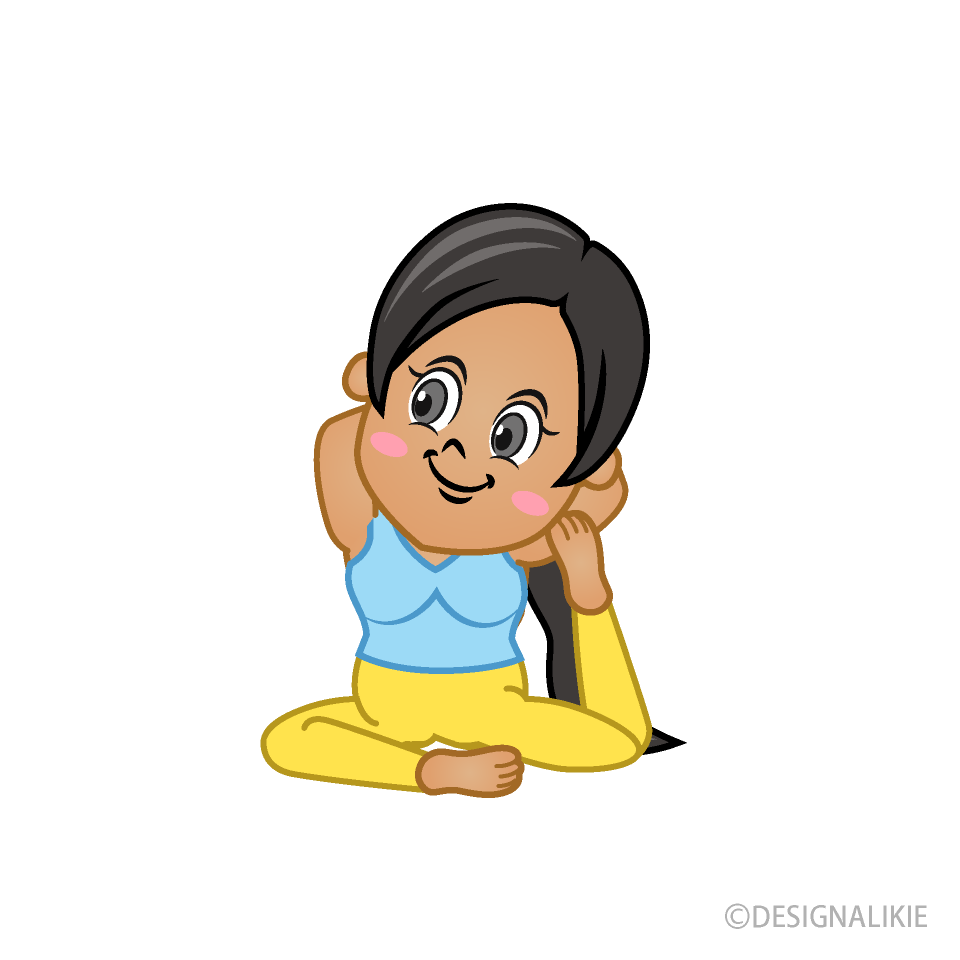 Yoga Asiática Estirando