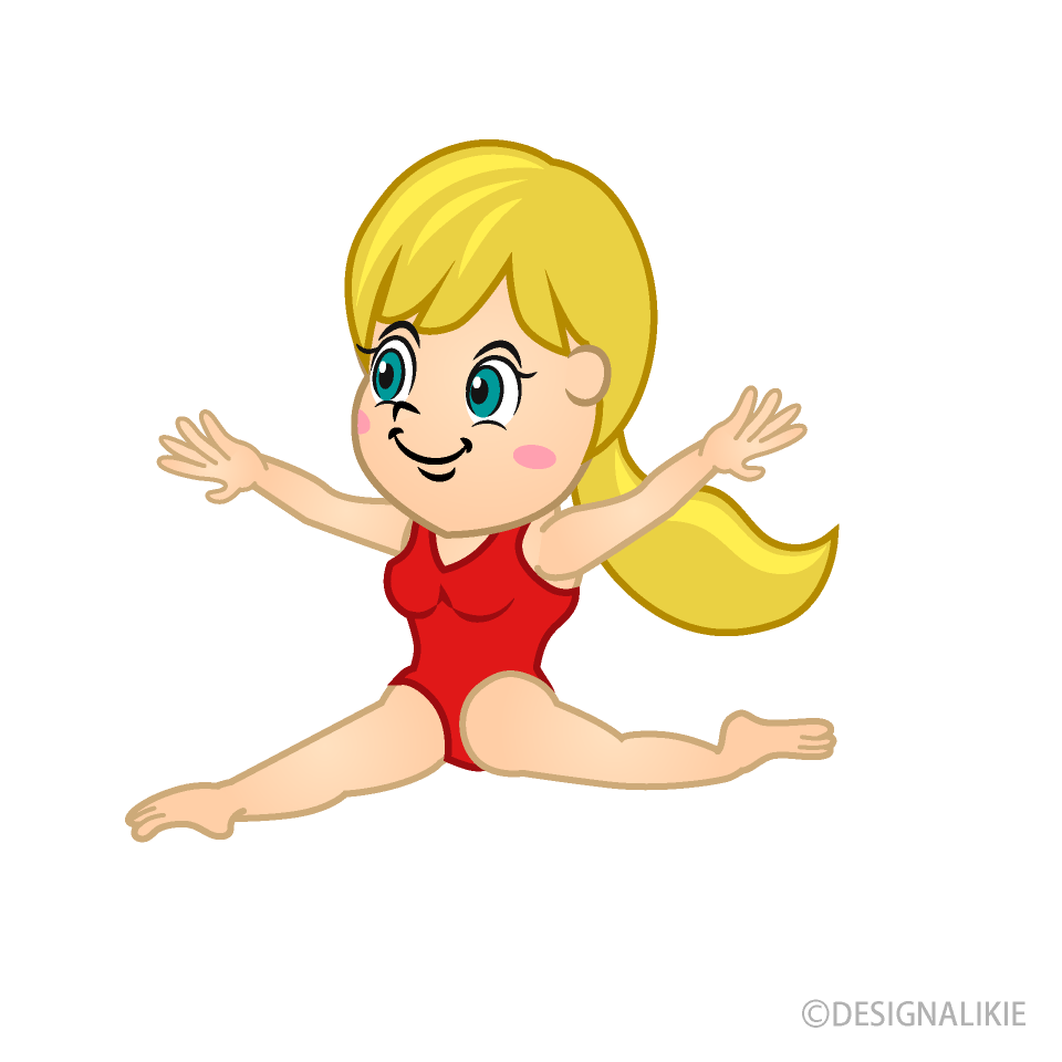Mujer Haciendo Gimnasia Saltando