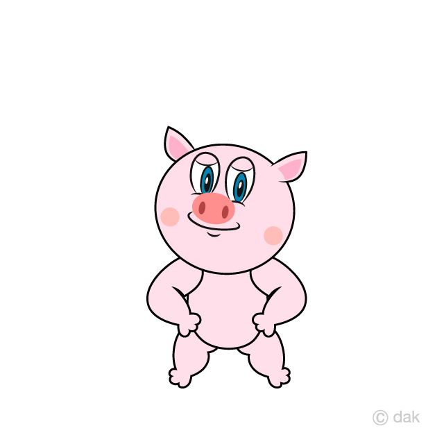 Confidently Pig