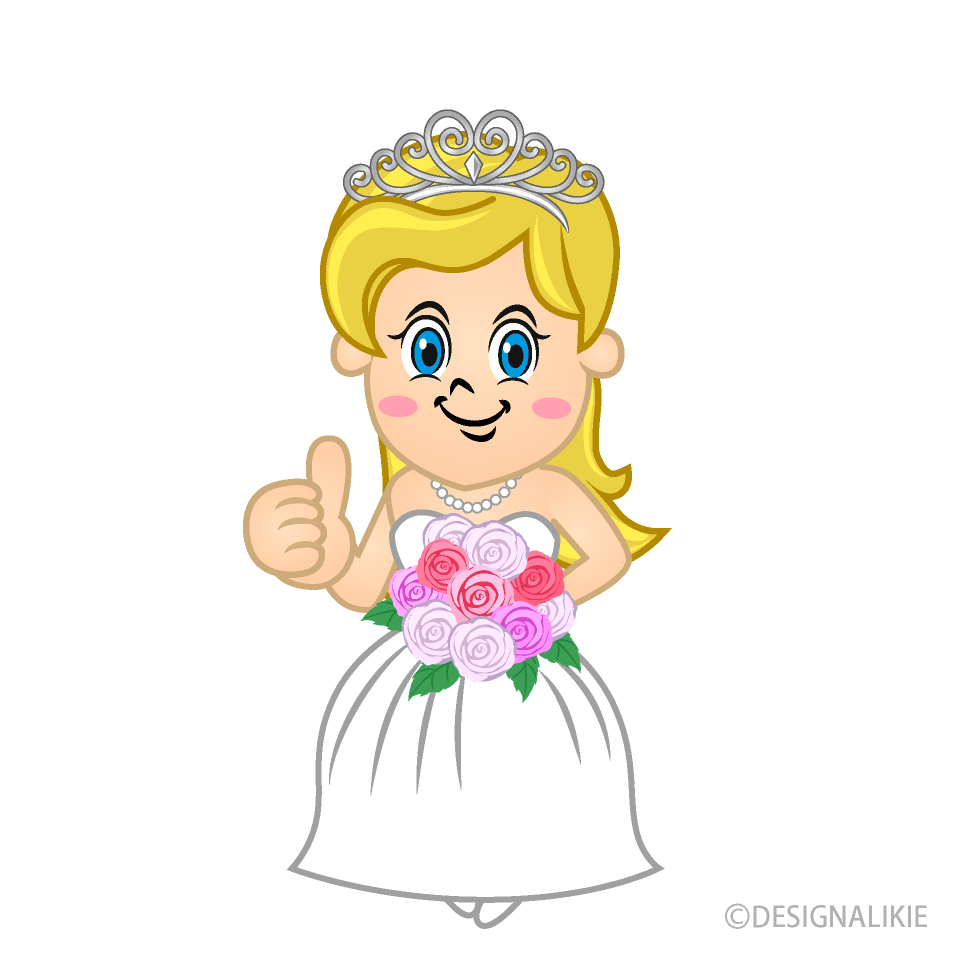 Bride Thumbs Up