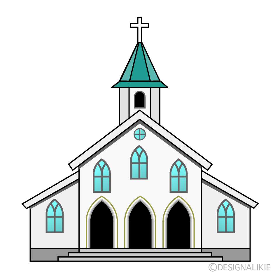 Large White Church