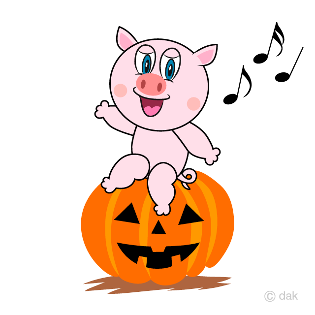 Cerdo de halloween