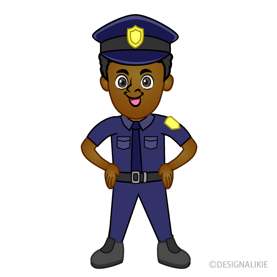 Police Officer Hands-on-Hips