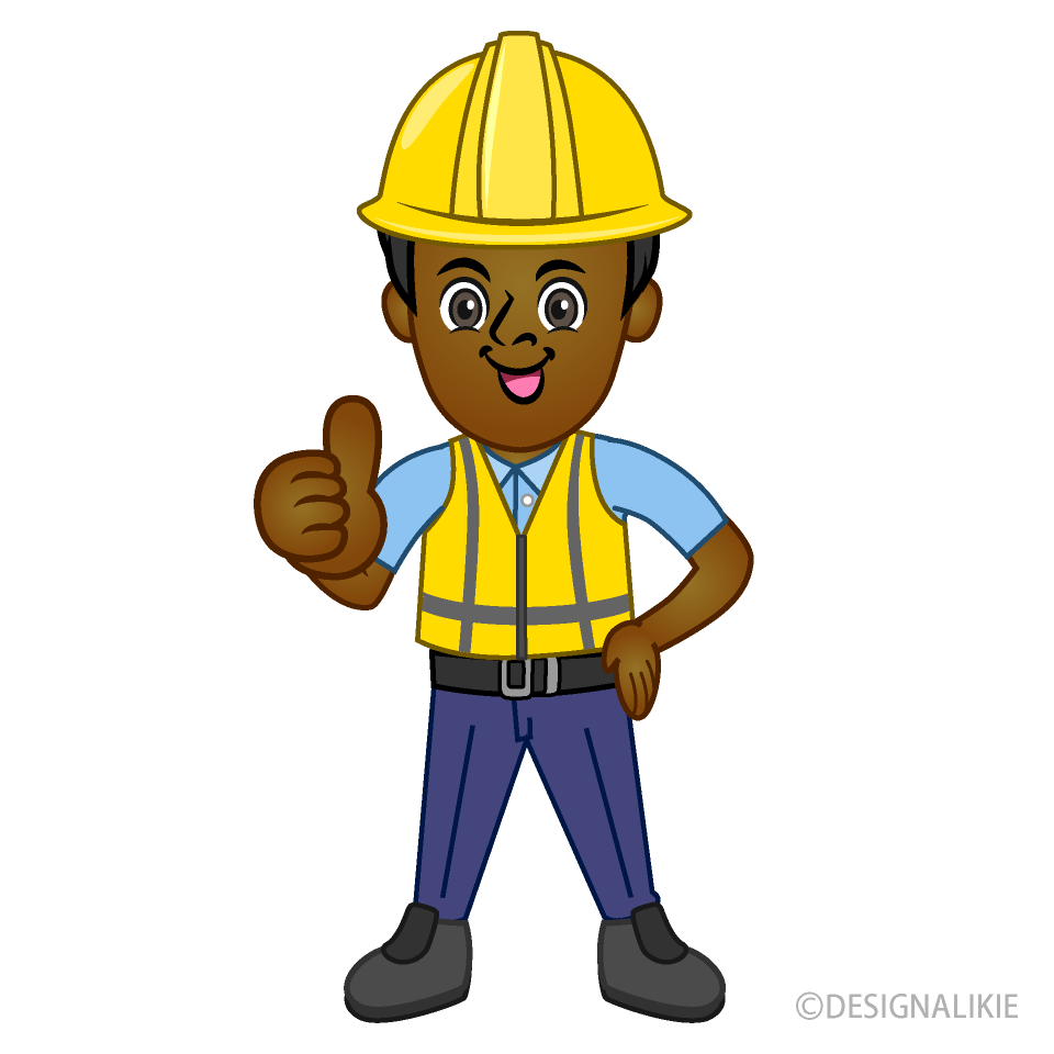 Ingeniero Amarillo con Pulgar Arriba