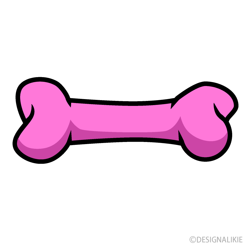 Pink Dog Bone