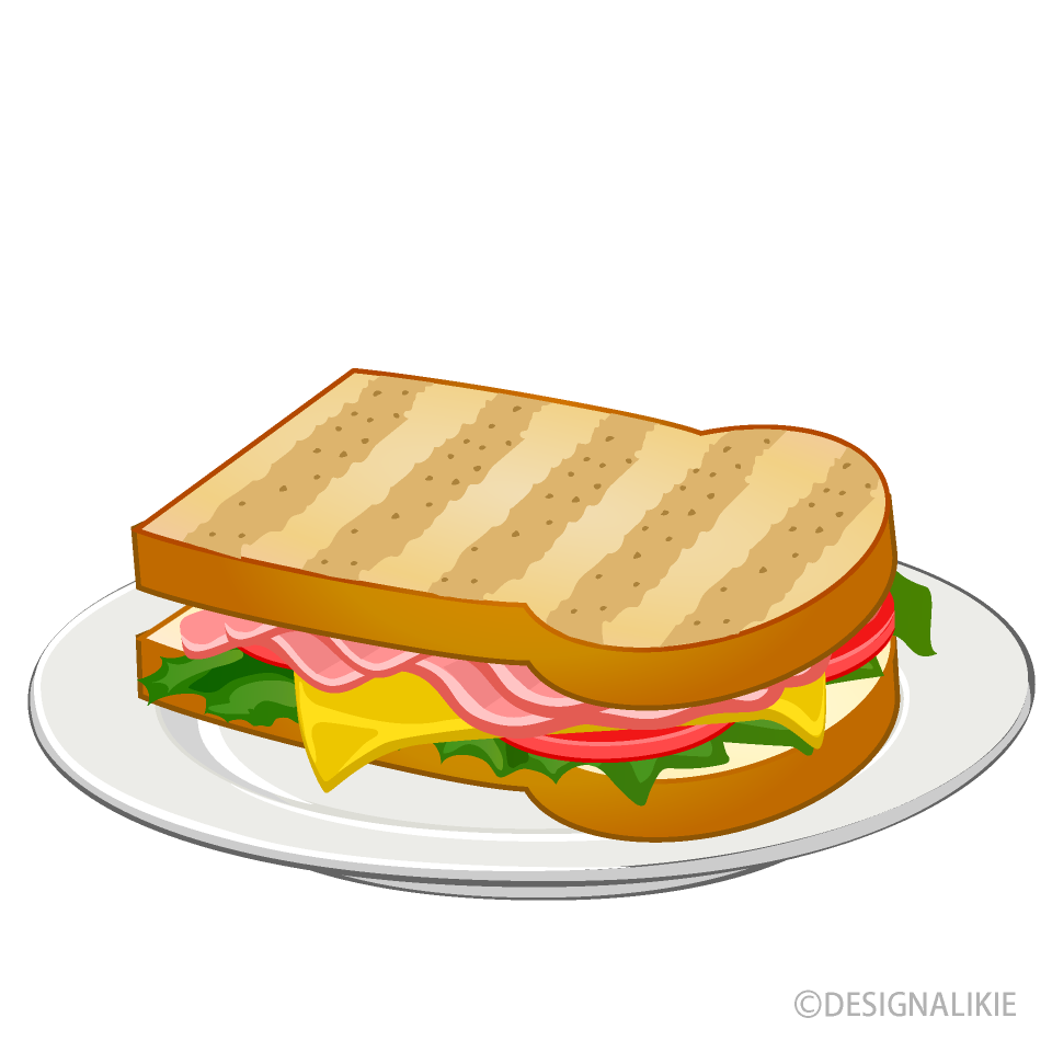 Sándwich en Plato