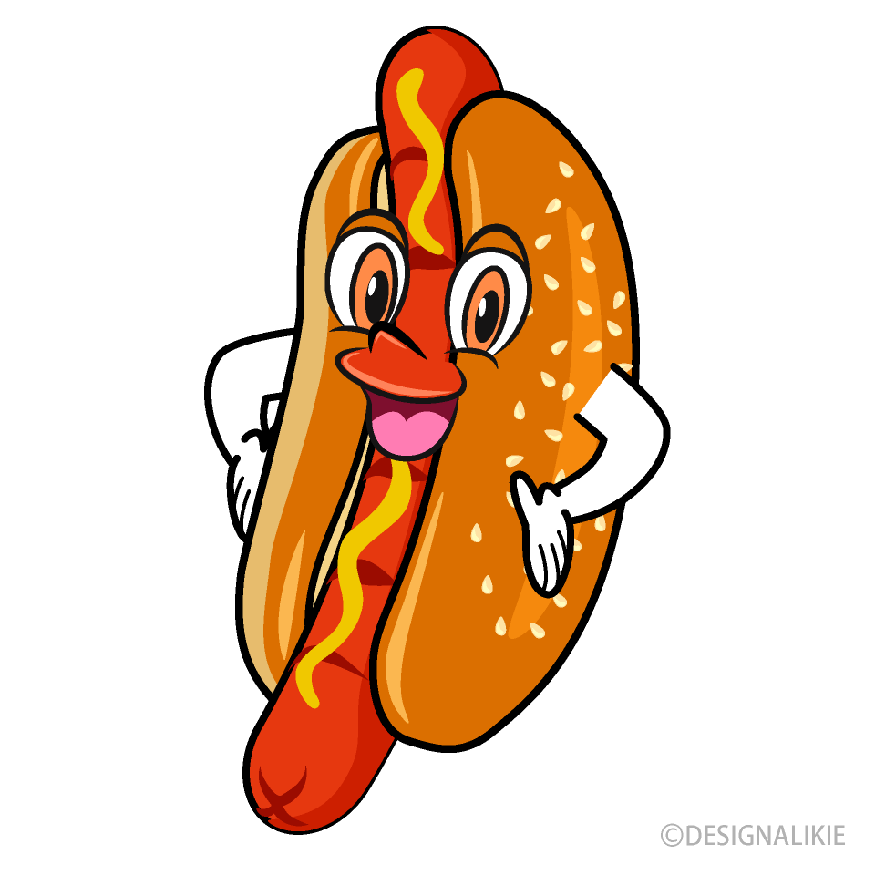 Hot Dog Character