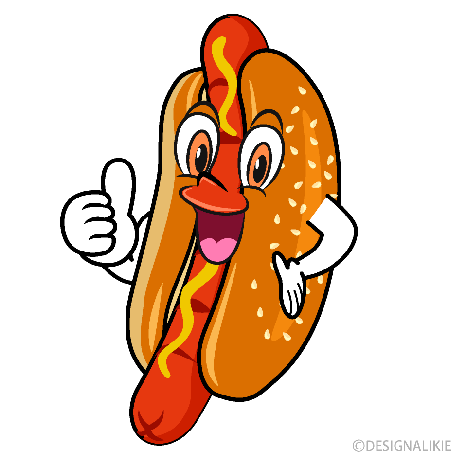 Hot Dog Thumbs Up