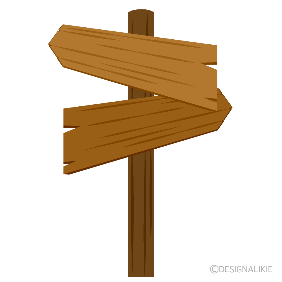 Wood Signpost