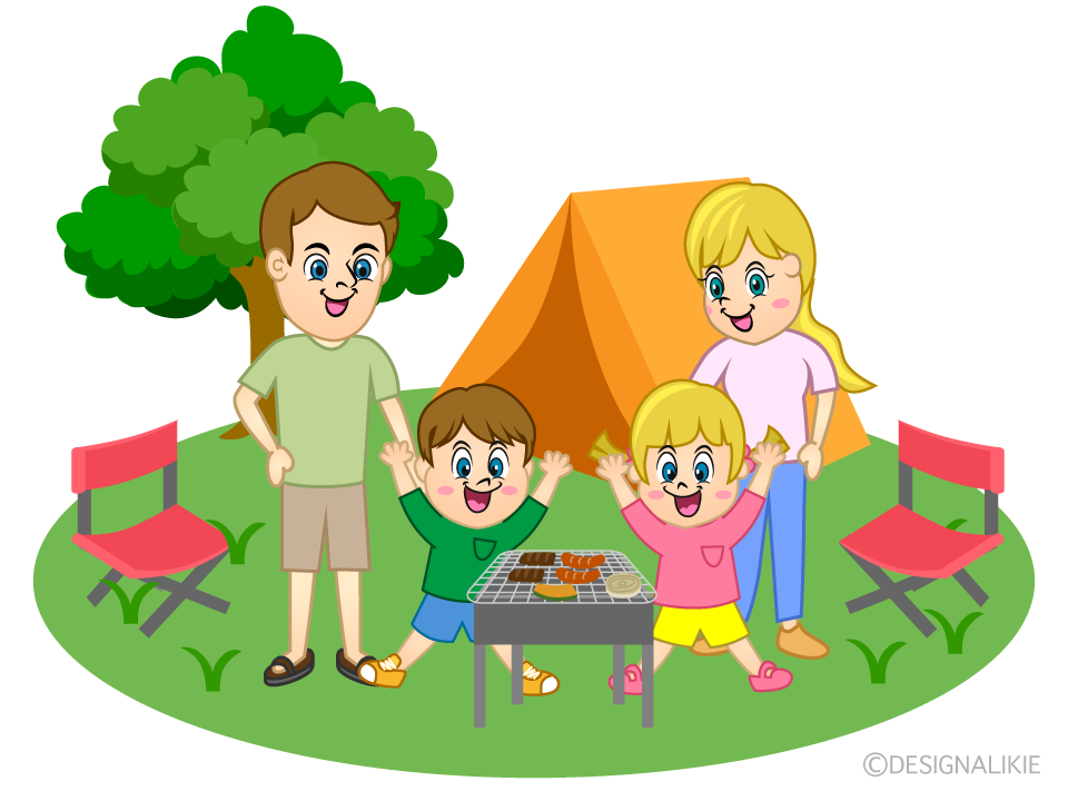Camping Familiar con BBQ