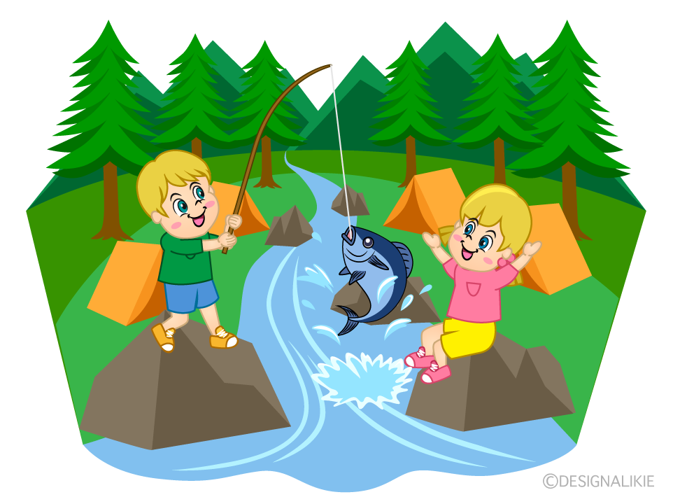 Fishing at Camp