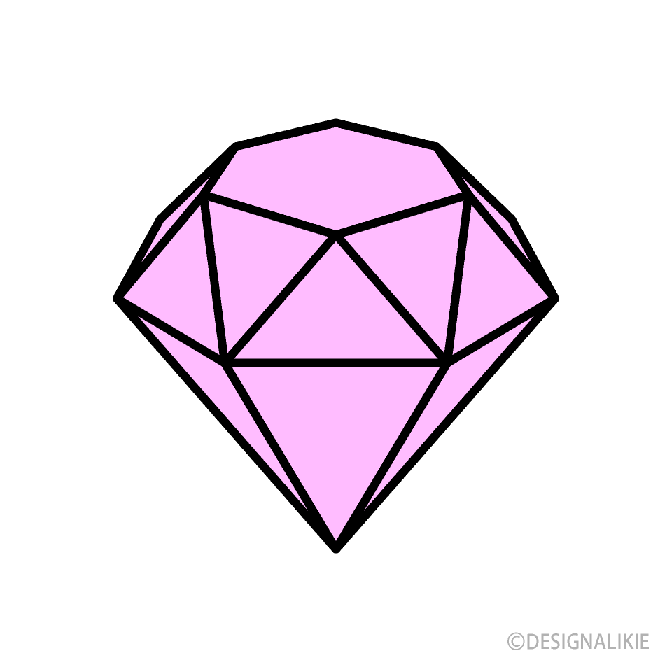 Simple Pink Diamond
