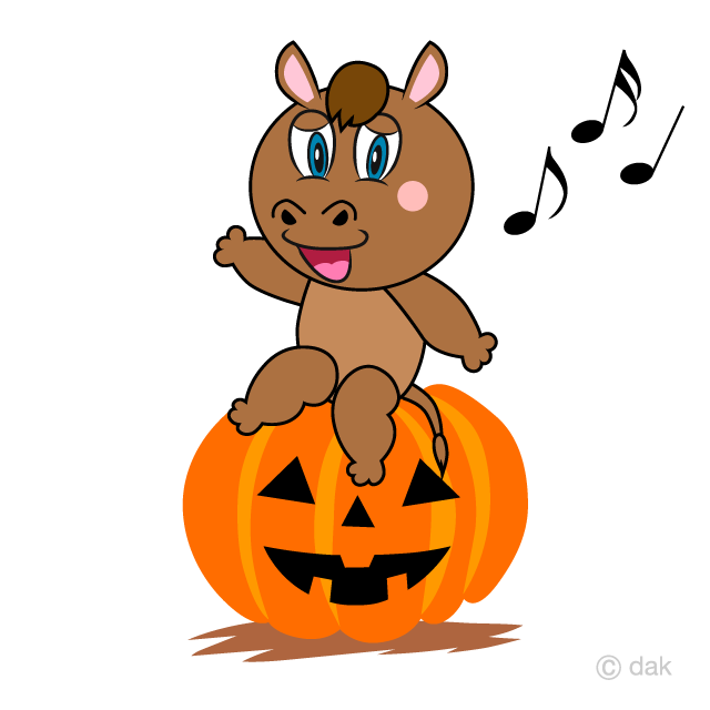 Caballo de Halloween