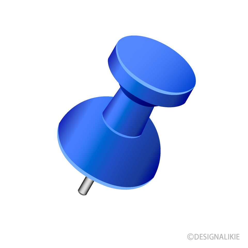 Blue Pushpin