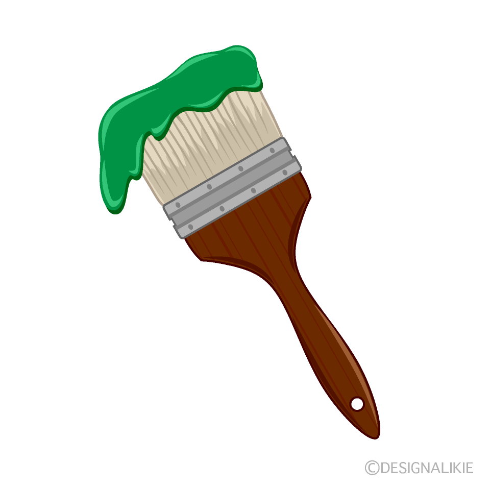 Green Paintbrush