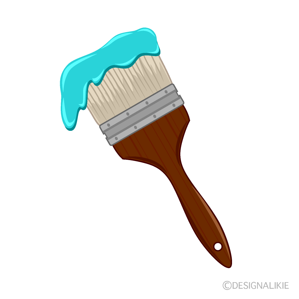 Light Blue Paintbrush