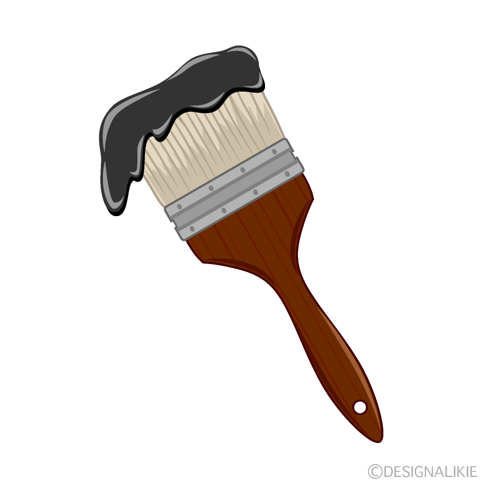 Black Paintbrush