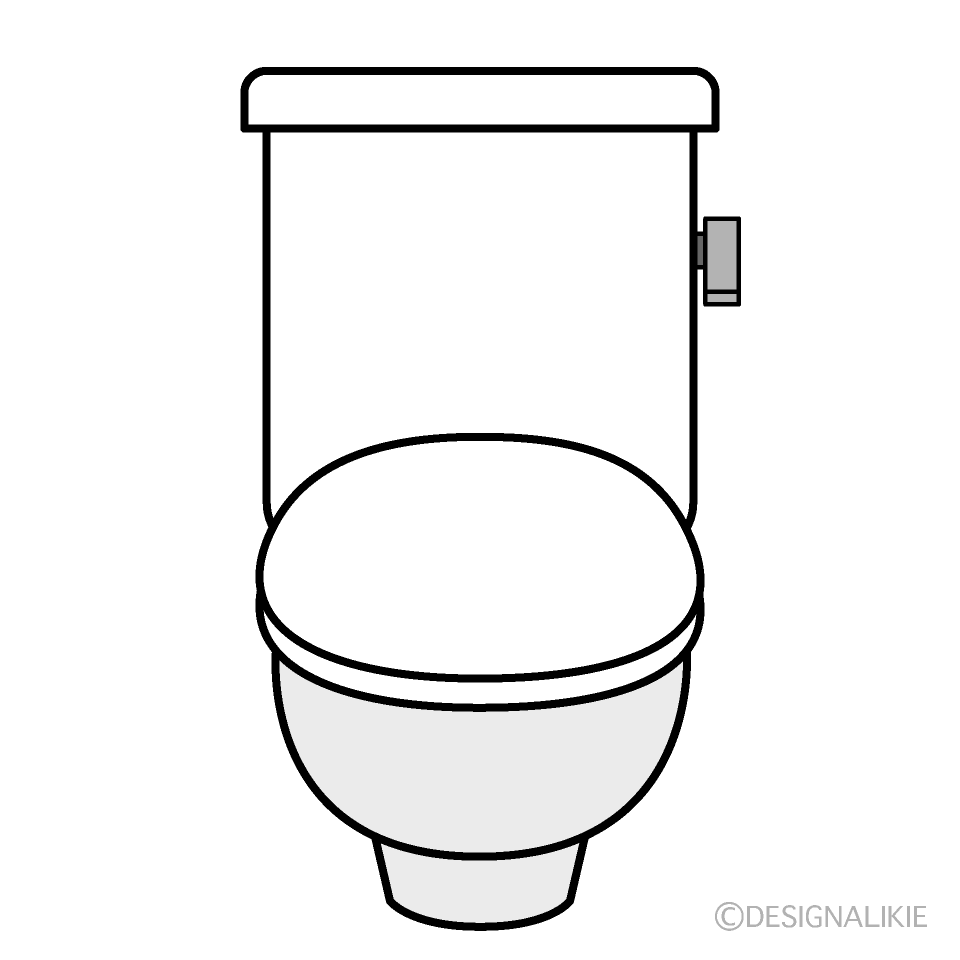 Toilet Bowl from Front