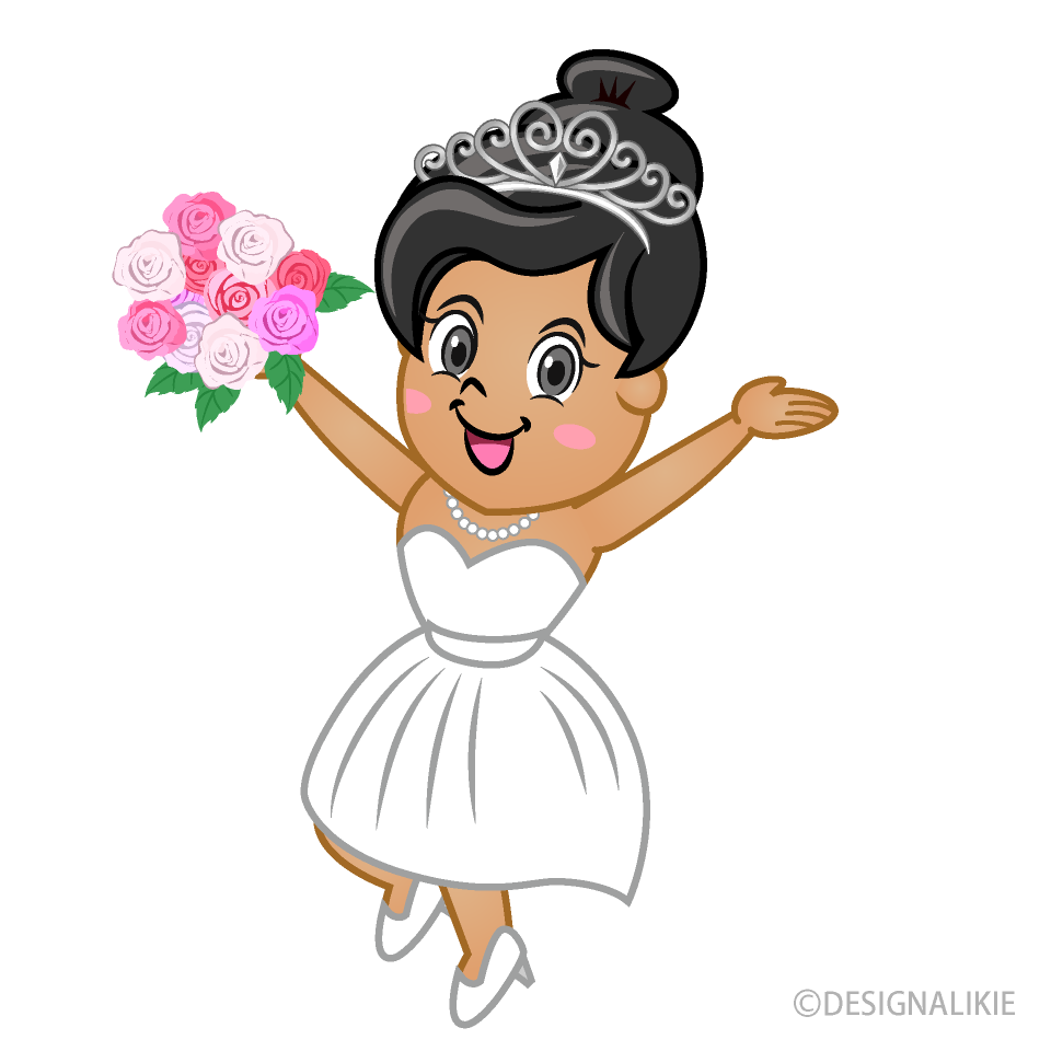 Happy Asian Bride