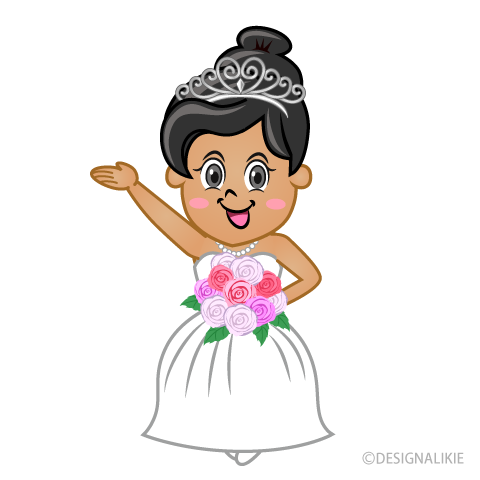 Asian Bride Posing
