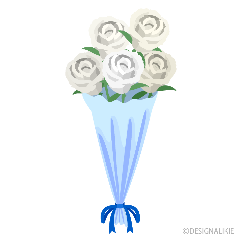 White Rose Bouquet