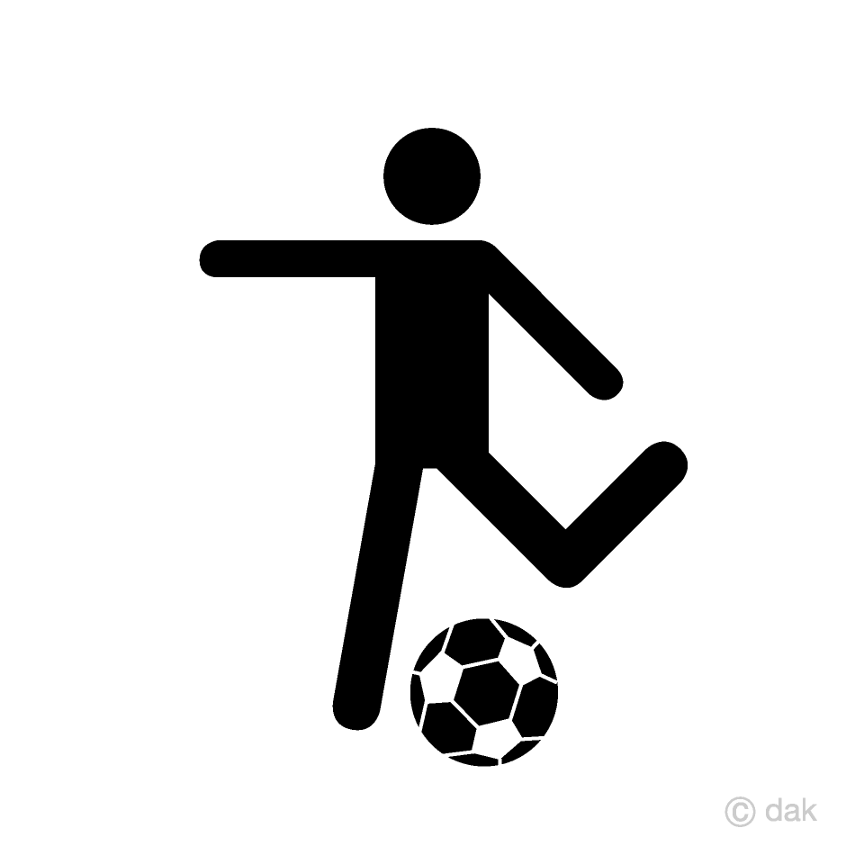 Soccer Shoot Pictogram