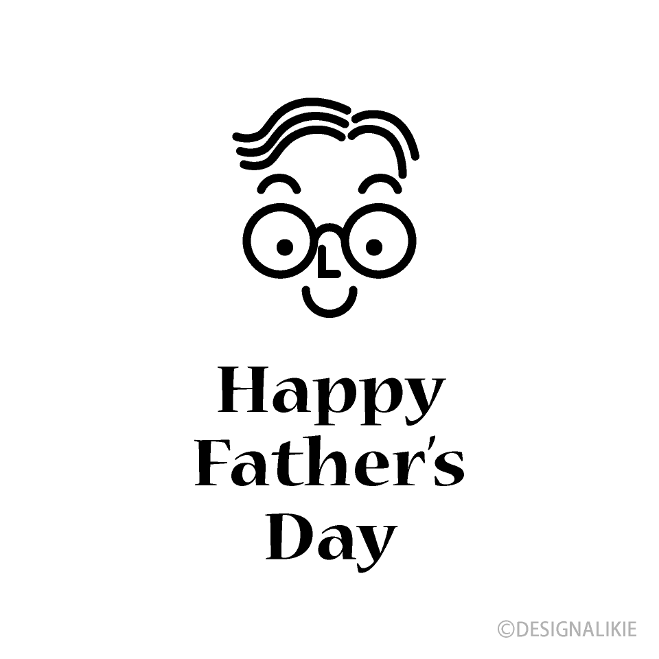Dibujo de Línea de Padre