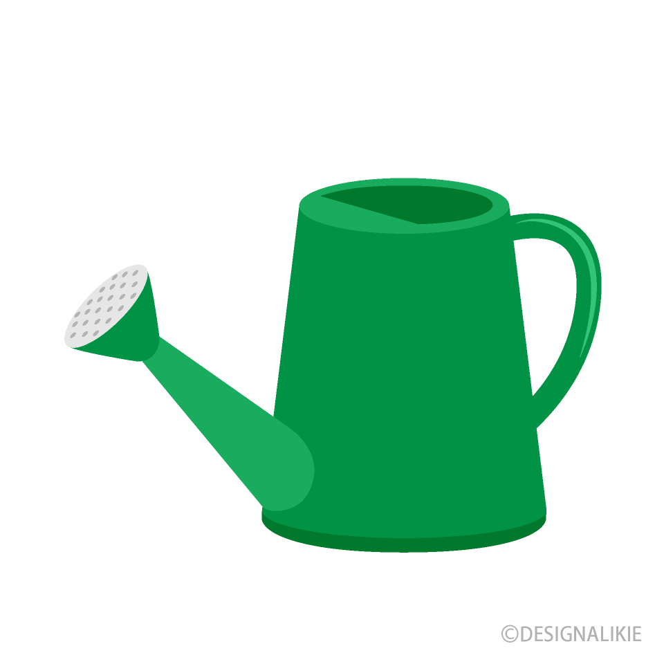 Green Watering Can