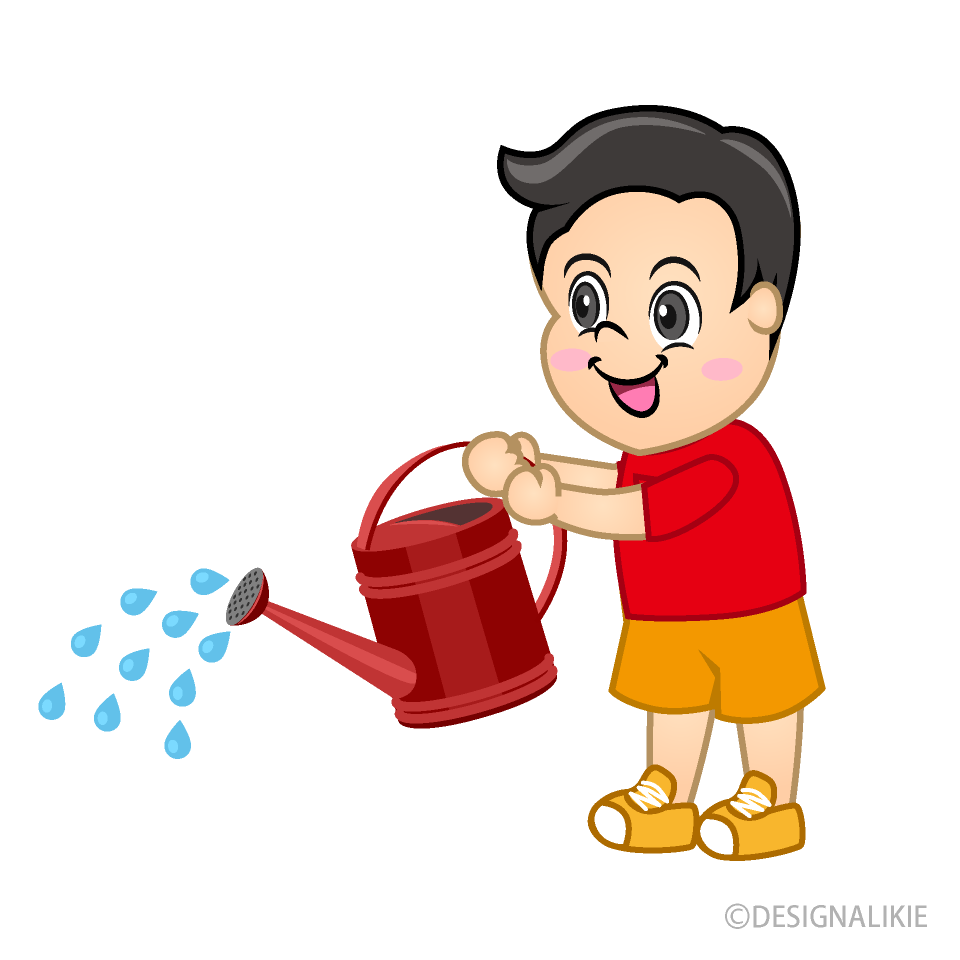 Child Watering