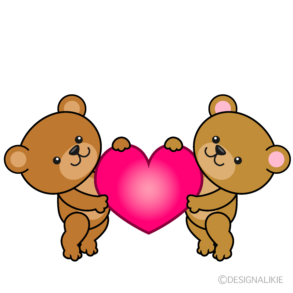 Teddy Bears with Heart