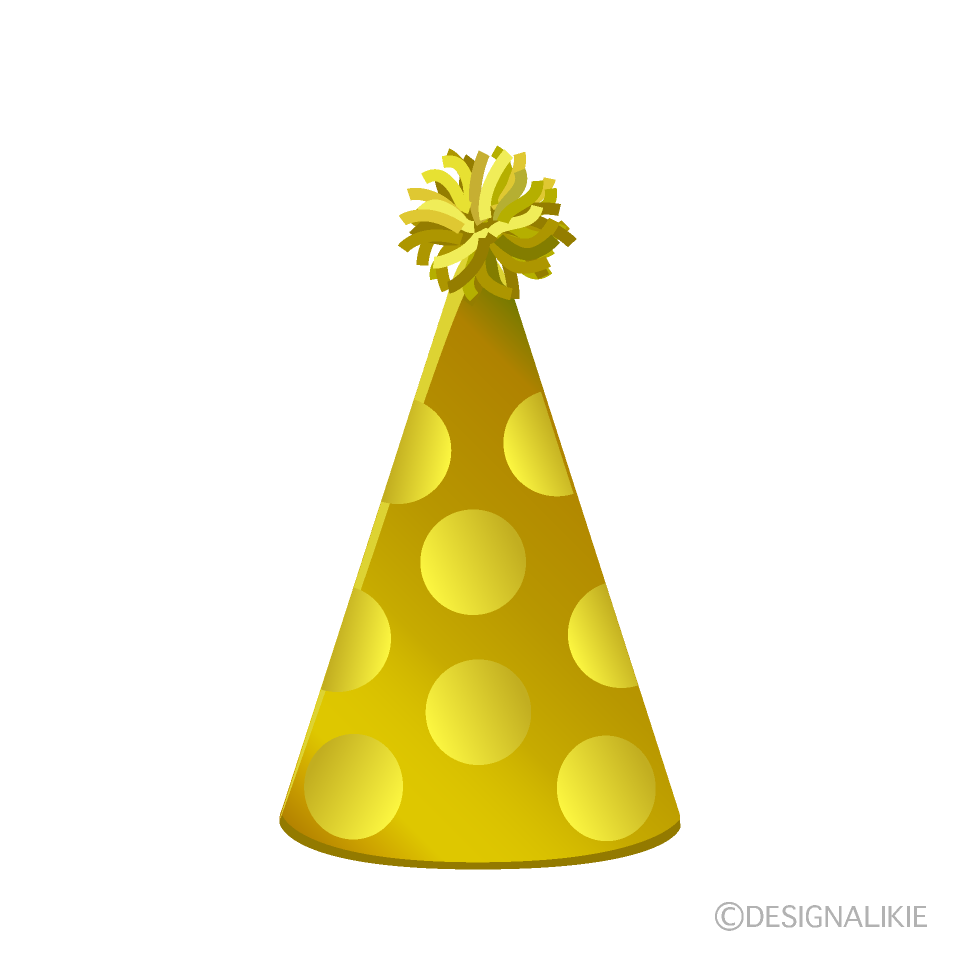 Golden Party Hat