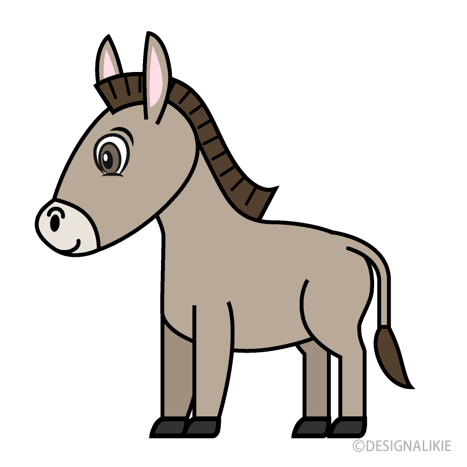 Taupe Donkey Side