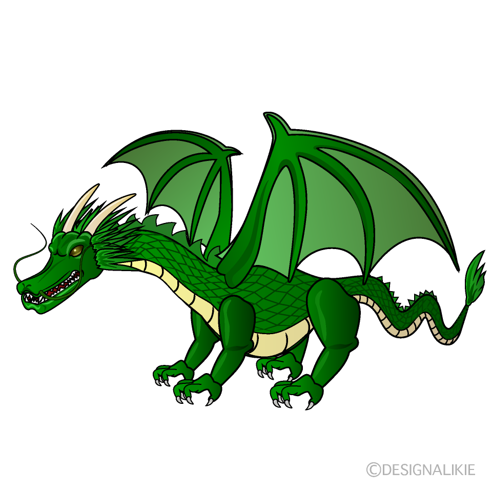 Cool Dragon from Side