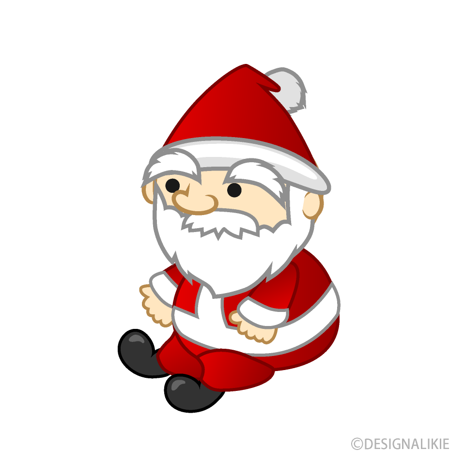 Mini Santa Sitting