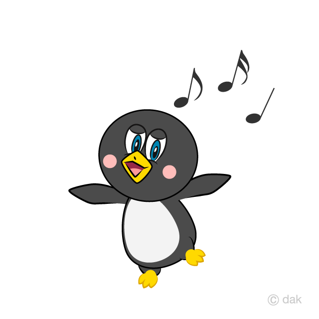 Pingüino bailando