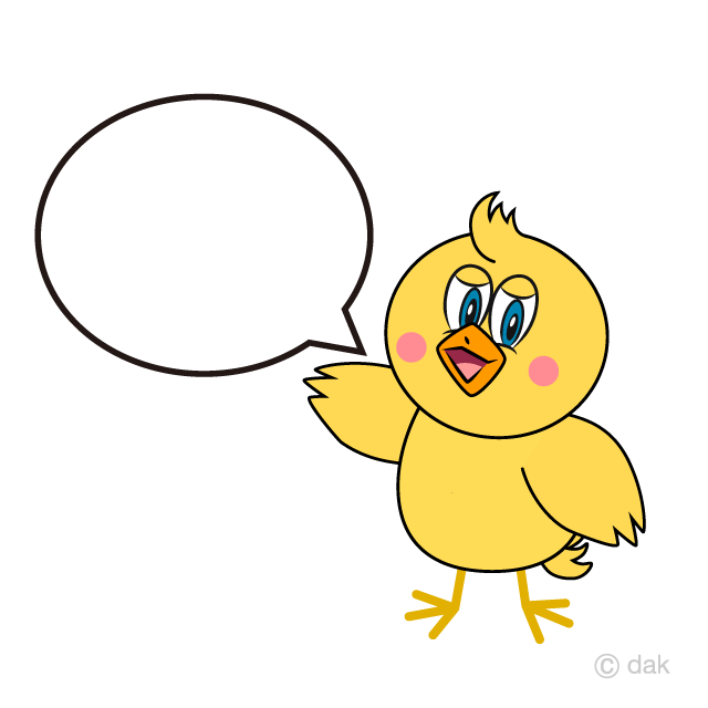 Speaking Chick