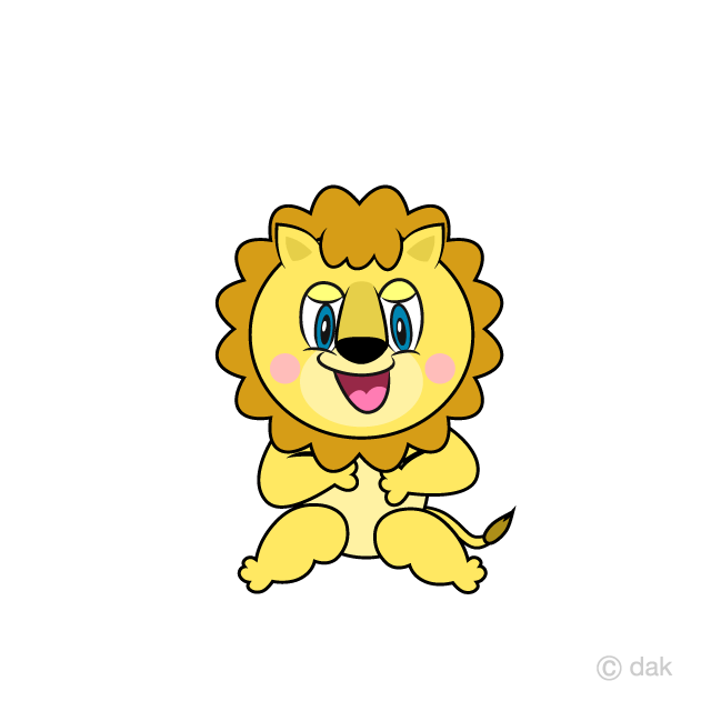 León sentado