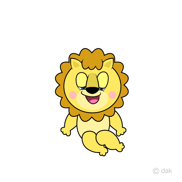 Relaxing Lion