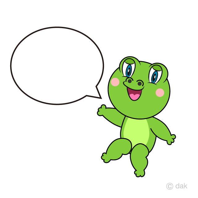 Speaking Frog