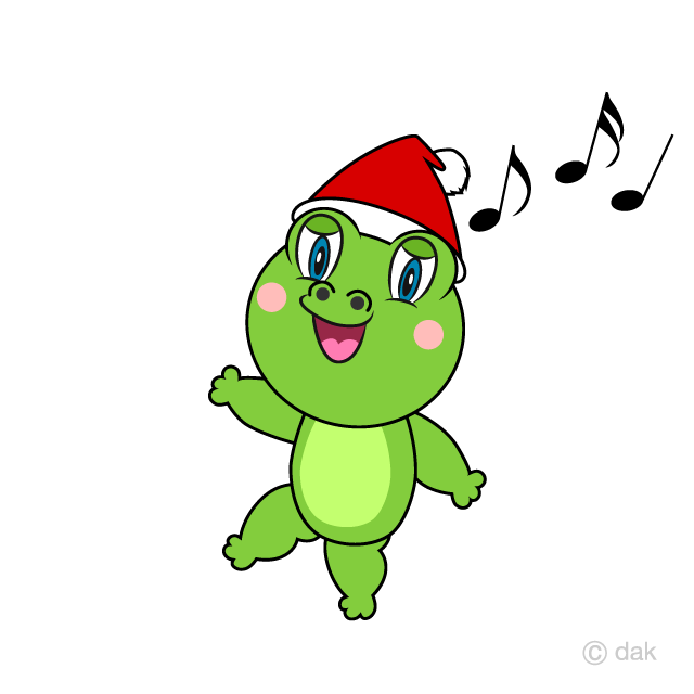 Santa Frog