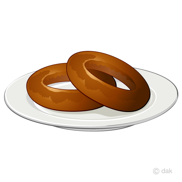 Donut on Plate