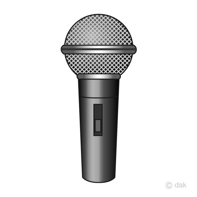 Silver Microphone